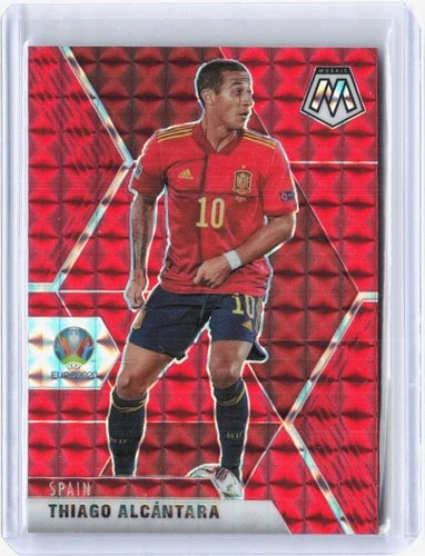Thiago Alcântara 2021 Panini Mosaic Red Mosaic