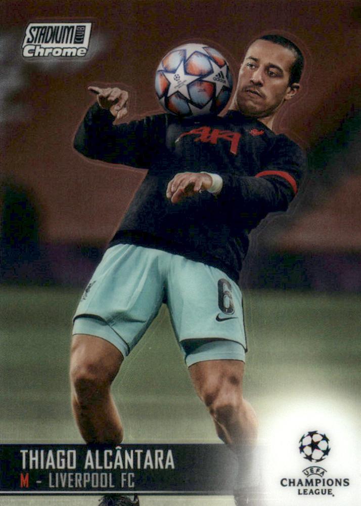 Thiago Alcântara 2020 Topps Stadium Club Chrome UEFA 88