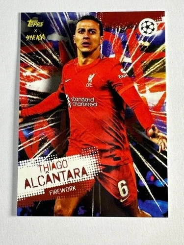 Thiago Alcántara 2021 Topps UEFA Champions League