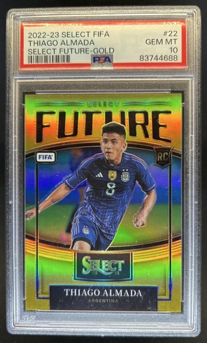 Thiago Almada 2023 Panini Select Gold /10