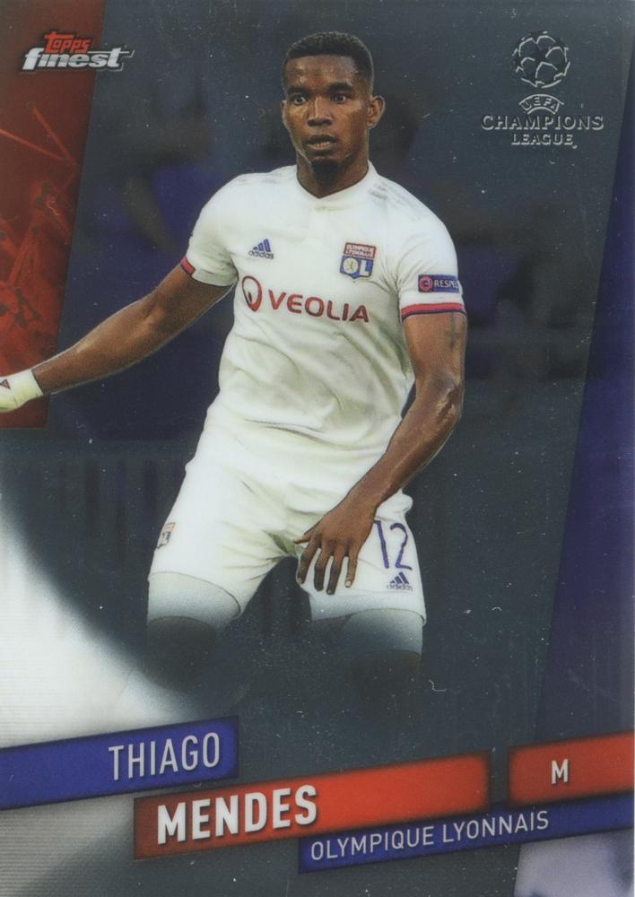 Thiago Mendes 2019 Topps Finest UEFA 32