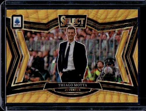 Thiago Motta 2024 Panini Select Gold Wave /10
