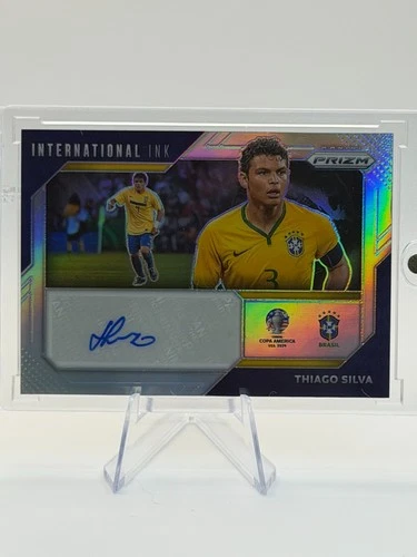 Thiago Silva 2024 Panini Copa America Silver Prizm /99