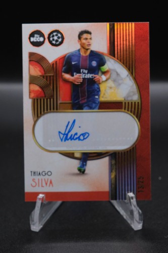 Thiago Silva 2025 Topps Deco UEFA Orange /25