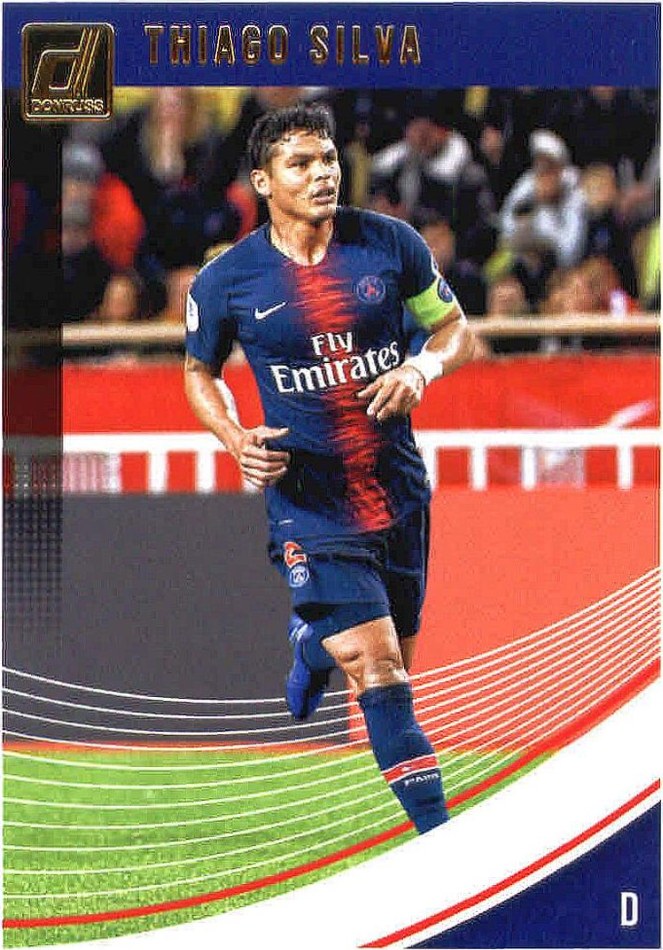 Thiago Silva 2018 Panini Donruss Soccer 56