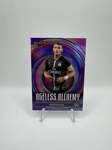 Thiago Silva 2024 Topps Merlin Chrome UCC Purple Refractor /15
