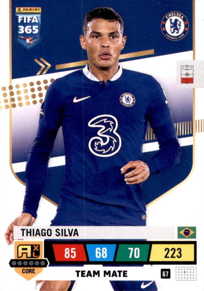Thiago Silva 2023 Panini Adrenalyn XL FIFA 365
