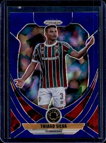Thiago Silva 2025 Panini Prizm Blue Ice /175