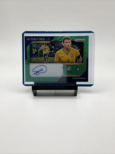 Thiago Silva 2024 Panini Prizm Copa America Green Wave