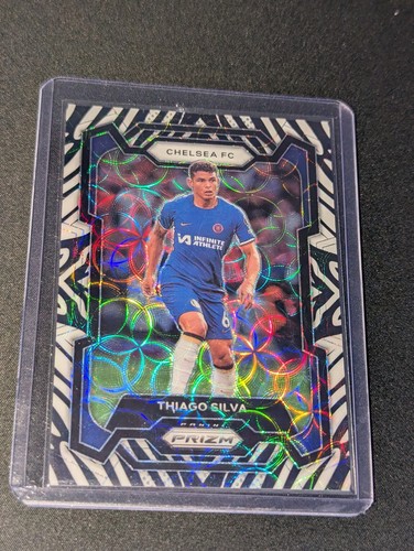 Thiago Silva 2023 Panini Prizm Zebra /15