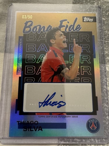 Thiago Silva 2025 Topps PSG Team Set /50