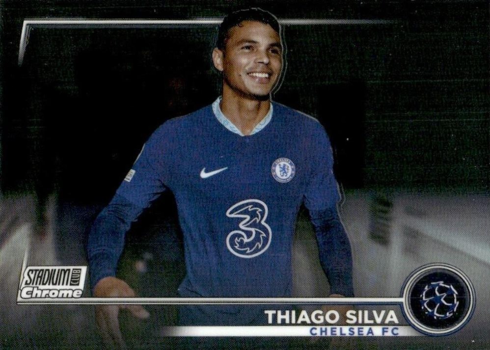 Thiago Silva 2022 Topps Stadium Club Chrome UEFA 56