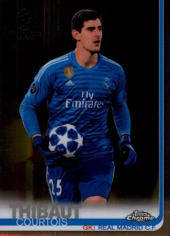 Thibaut Courtois 2018 Topps Chrome UCC 61