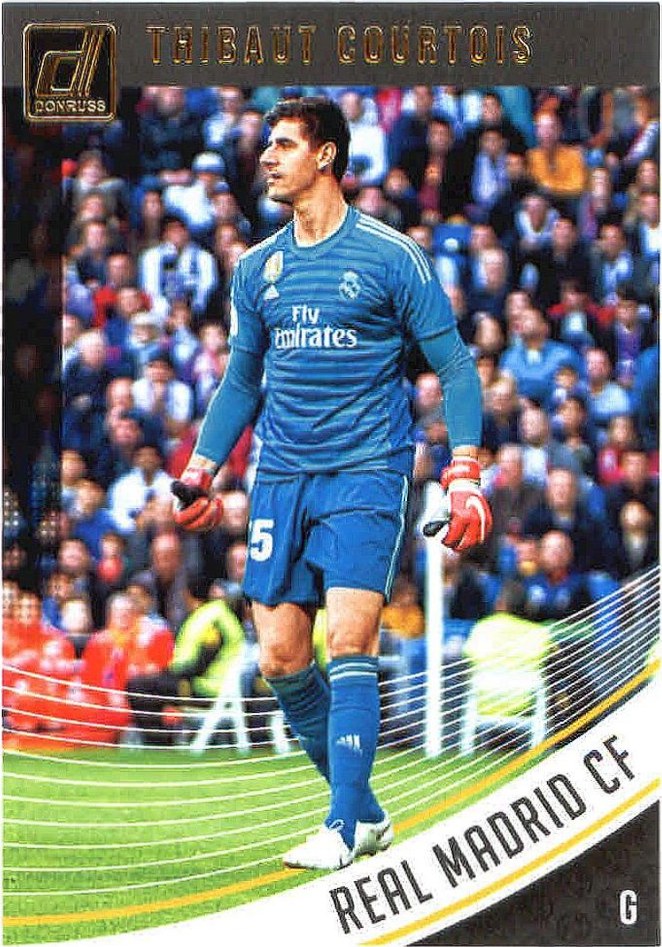 Thibaut Courtois 2018 Panini Donruss Soccer 32
