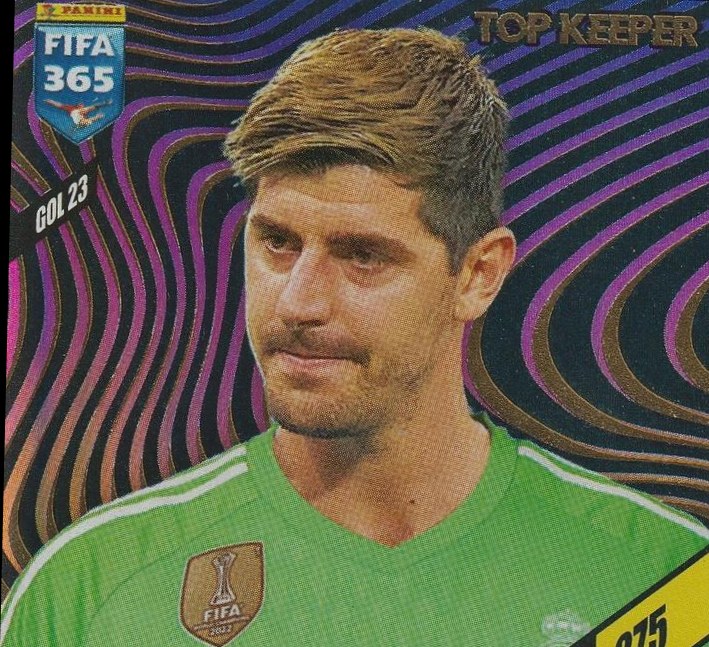 Thibaut Courtois 2024 Panini Adrenalyn XL FIFA 365