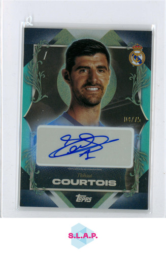 Thibaut Courtois 2025 Topps Portrait Posers 04/75