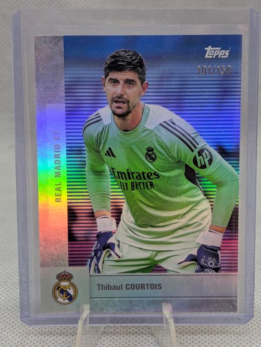 Thibaut Courtois 2025 Topps Real Madrid Teamset 101/150