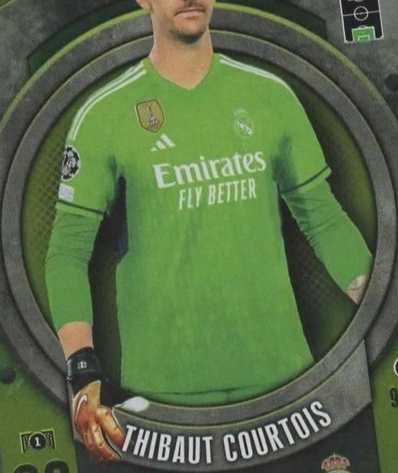 Thibaut Courtois 2023 Topps Match Attax UEFA Club Competitions