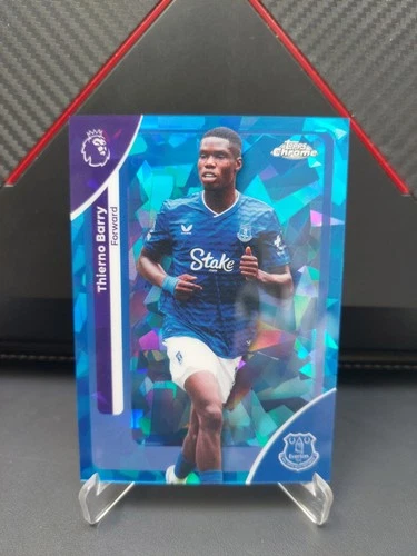 Thierno Barry 2025 Topps Chrome Sapphire