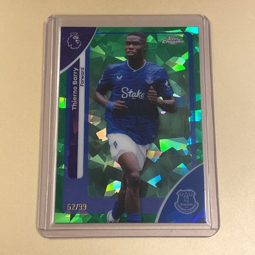 Thierno Barry 2026 Topps Chrome Sapphire /99