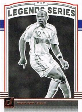Thierry Henry 2018 Panini Donruss Soccer 11