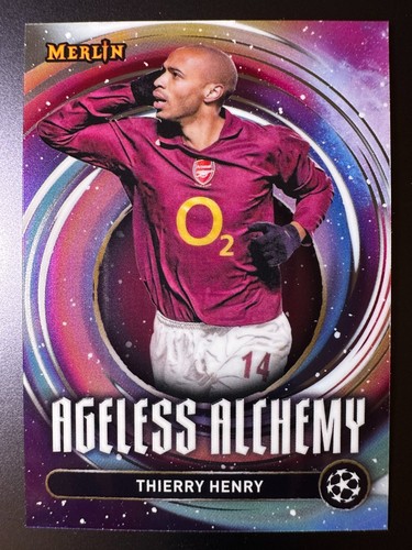 Thierry Henry 2024 Topps Merlin Chrome 6