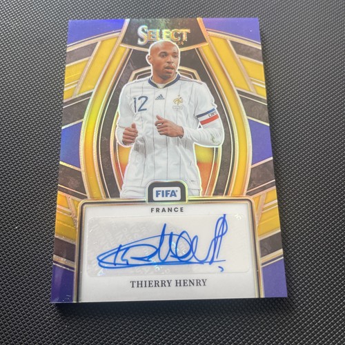 Thierry Henry 2023 Panini Select Purple Prizm /5