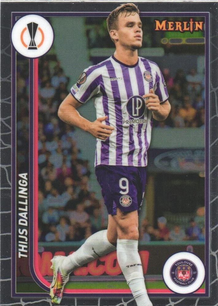 Thijs Dallinga 2023 Topps Merlin UEFA Club Competitions