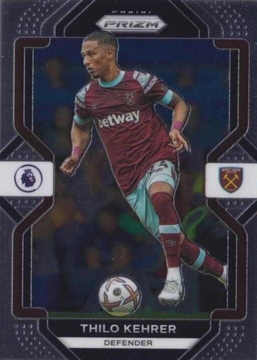 Thilo Kehrer 2022 Panini Prizm Premier League 59