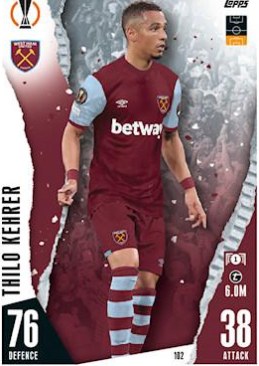 Thilo Kehrer 2023 Topps Match Attax UEFA Club Competitions