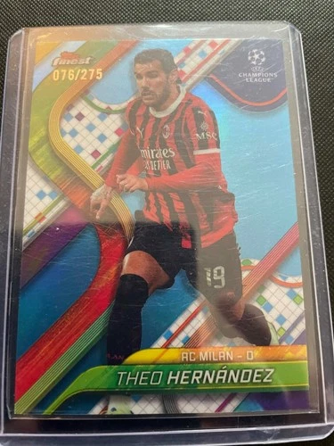 Théo Hernandez 2025 Topps Finest /275