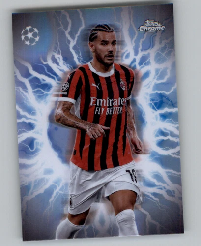 Théo Hernández 2024 Topps Chrome Shockwave