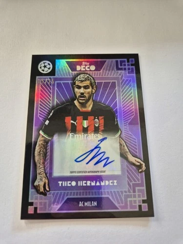 Théo Hernández 2022 Topps Deco /25