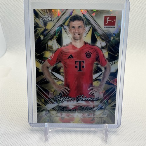 Thomas Müller 2024 Topps Bundesliga Sapphire /75