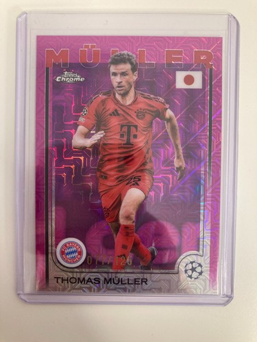 Thomas Müller 2024 Topps Chrome Japan Edition Mojo /125