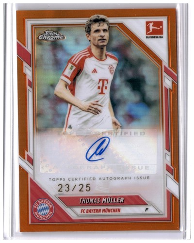 Thomas Müller 2025 Topps Chrome Orange /25