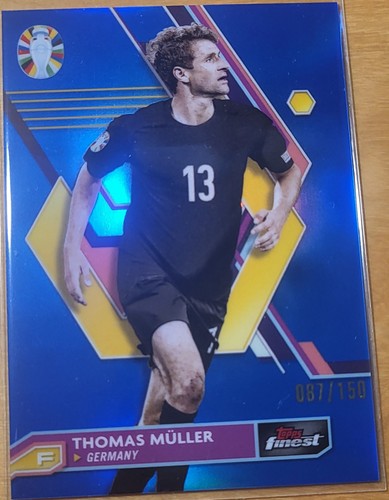 Thomas Müller 2022 Topps Finest Blue Refractor /150