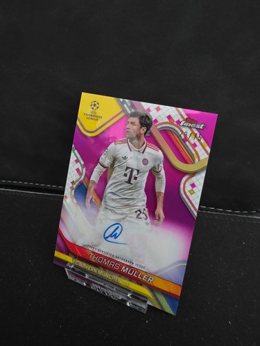 Thomas Müller 2024 Topps Finest Magenta Refractor /75