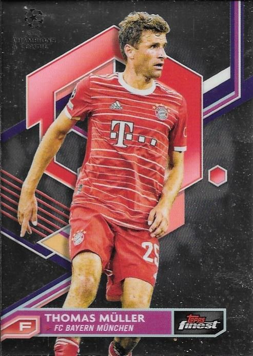 Thomas Müller 2022 Topps Finest UEFA 6