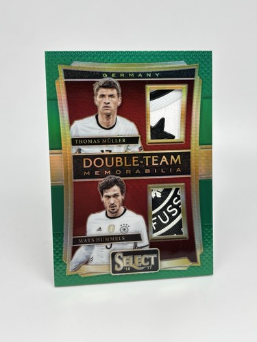 Thomas Müller, Mats Hummels 2016 Panini Select Green /5