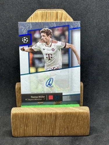 Thomas Müller 2024 Topps Museum Blue Archival /75