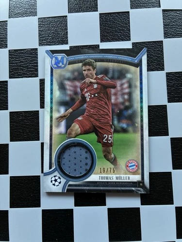 Thomas Müller 2018 Topps Museum Sapphire /75
