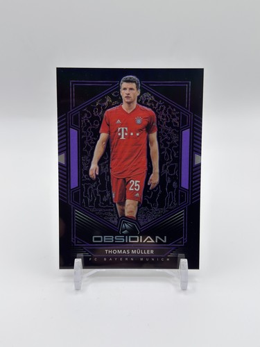 Thomas Müller 2020 Panini Obsidian Electric Etch Purple /65