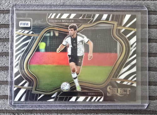 Thomas Müller 2022 Panini Select Zebra /25