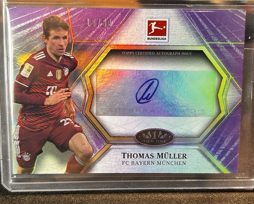 Thomas Müller 2021 Topps Tier One /50
