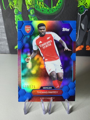 Thomas Partey 2024 Topps Arsenal FC Fan Set Blue /175