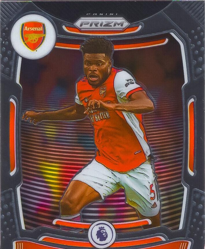 Thomas Partey 2021 Panini Prizm Premier League 204