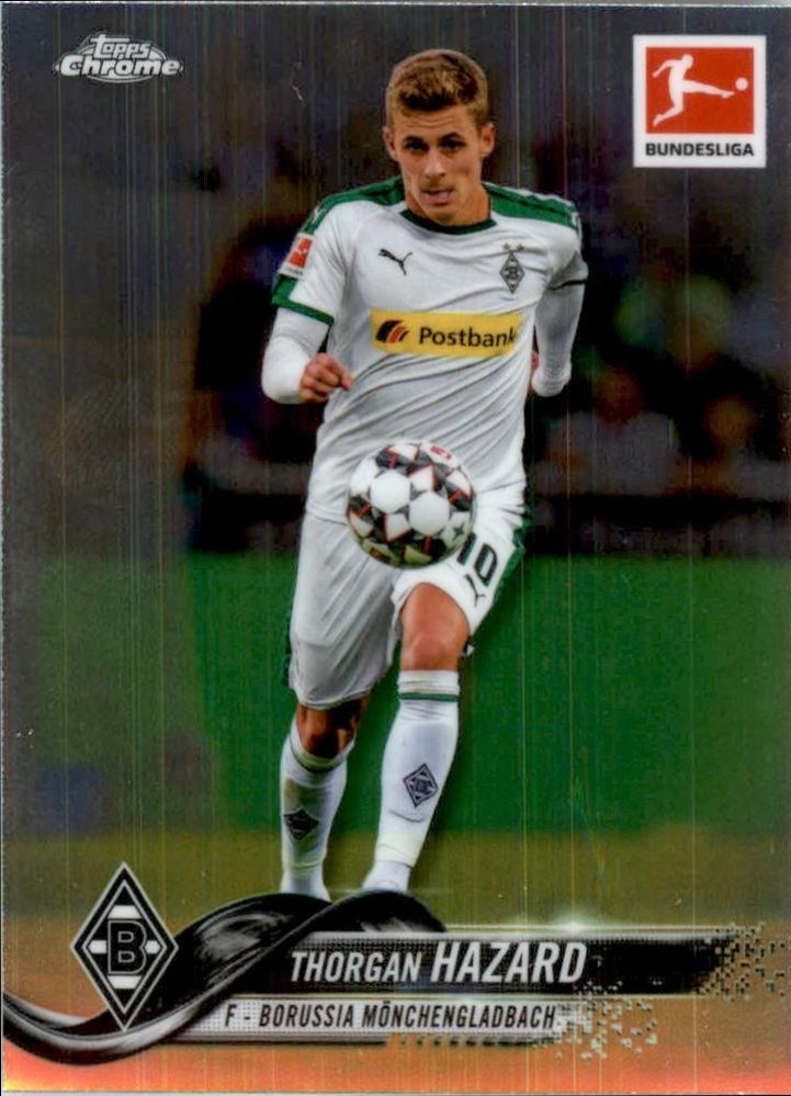 Thorgan Hazard 2018 Topps Chrome Bundesliga 23
