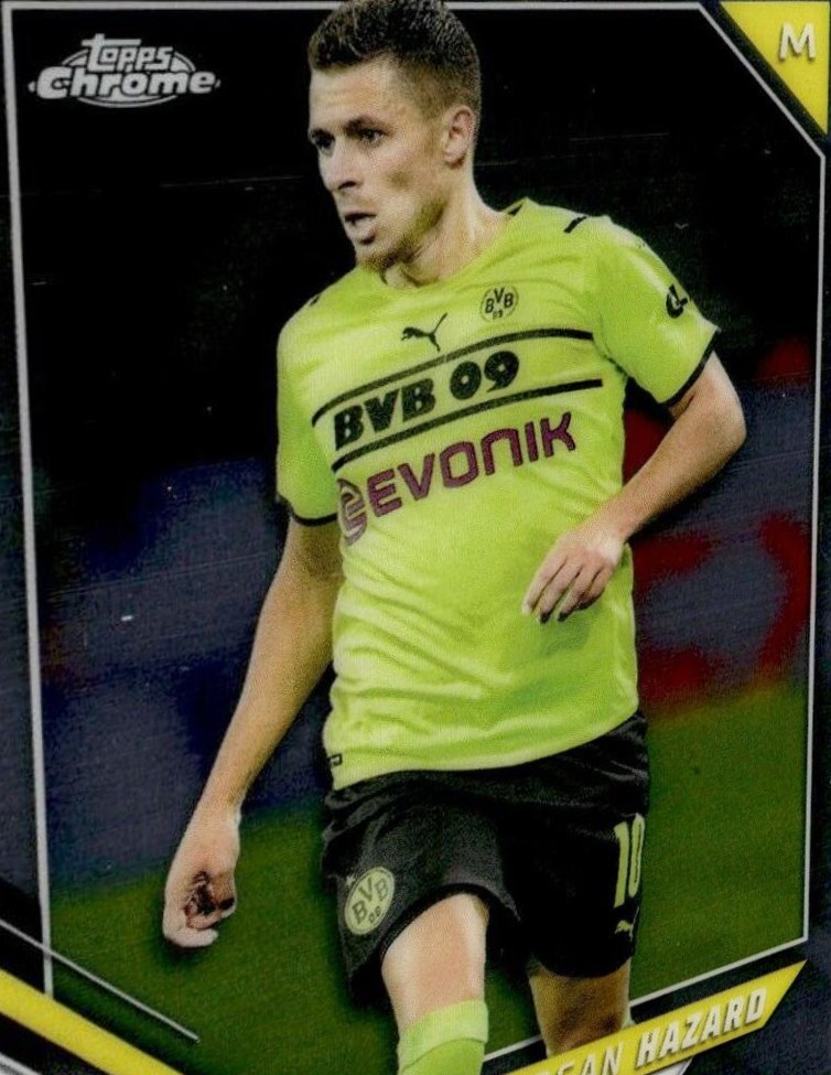 Thorgan Hazard 2021 Topps Chrome UCC 49