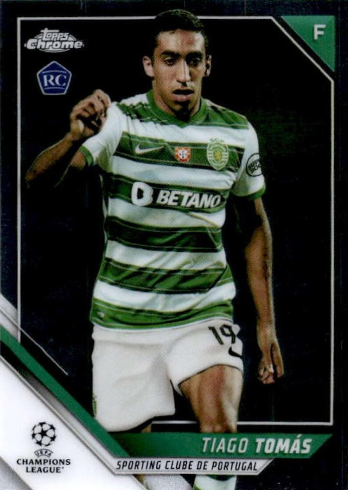 Tiago Tomás 2021 Topps Chrome UCC 174